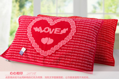 金號(hào)廠家直銷正品 純棉浪漫心語婚慶枕巾結(jié)婚祝福心心相印G2967W - 金號(hào)廠家直銷正品 純棉浪漫心語婚慶枕巾結(jié)婚祝福心心相印G2967W廠家 - 金號(hào)廠家直銷正品 純棉浪漫心語婚慶枕巾結(jié)婚祝福心心相印G2967W價(jià)格 - 臨清市金織匯紡織品購銷 - 