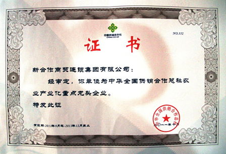 中國(guó)供銷(xiāo)集團(tuán)